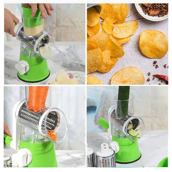 Easy Spin Cheese Grater